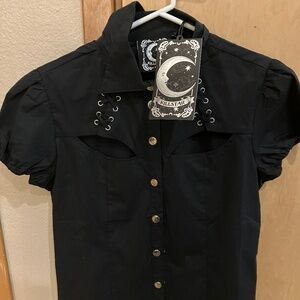 New with tags - Hellstar Killstar top, size medium